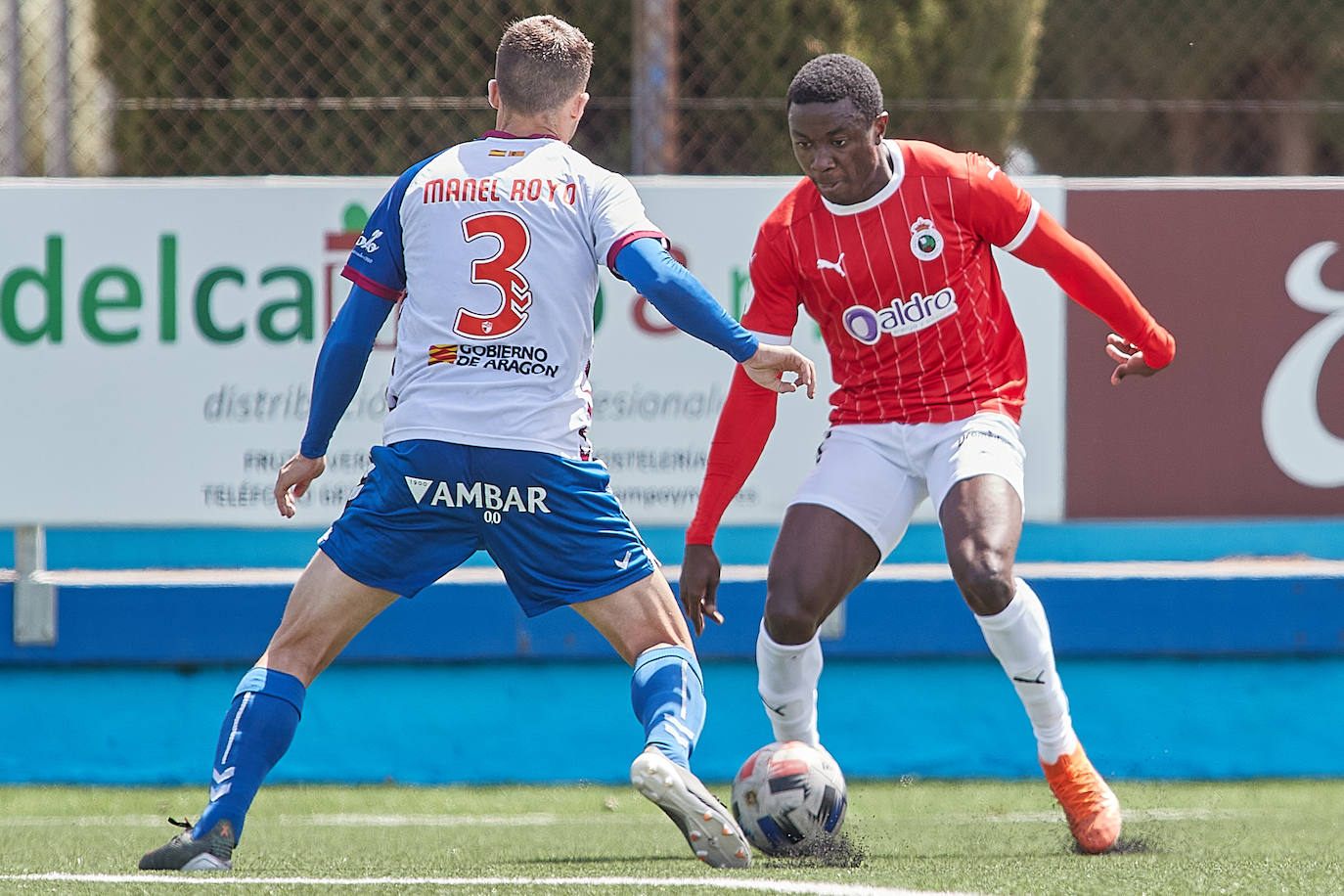 Fotos: El partido Ebro - Racing, en imágenes