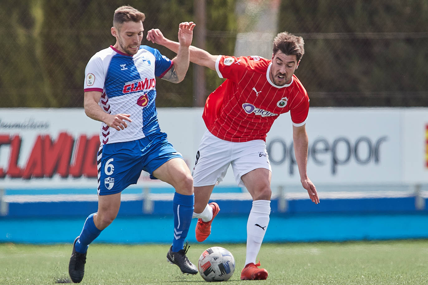 Fotos: El partido Ebro - Racing, en imágenes