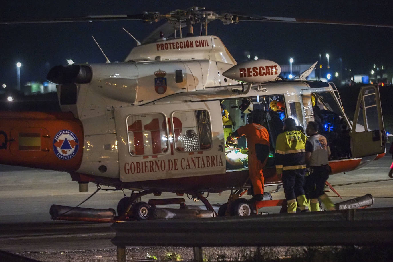 Fotos: Rescate en la Virgen del Mar