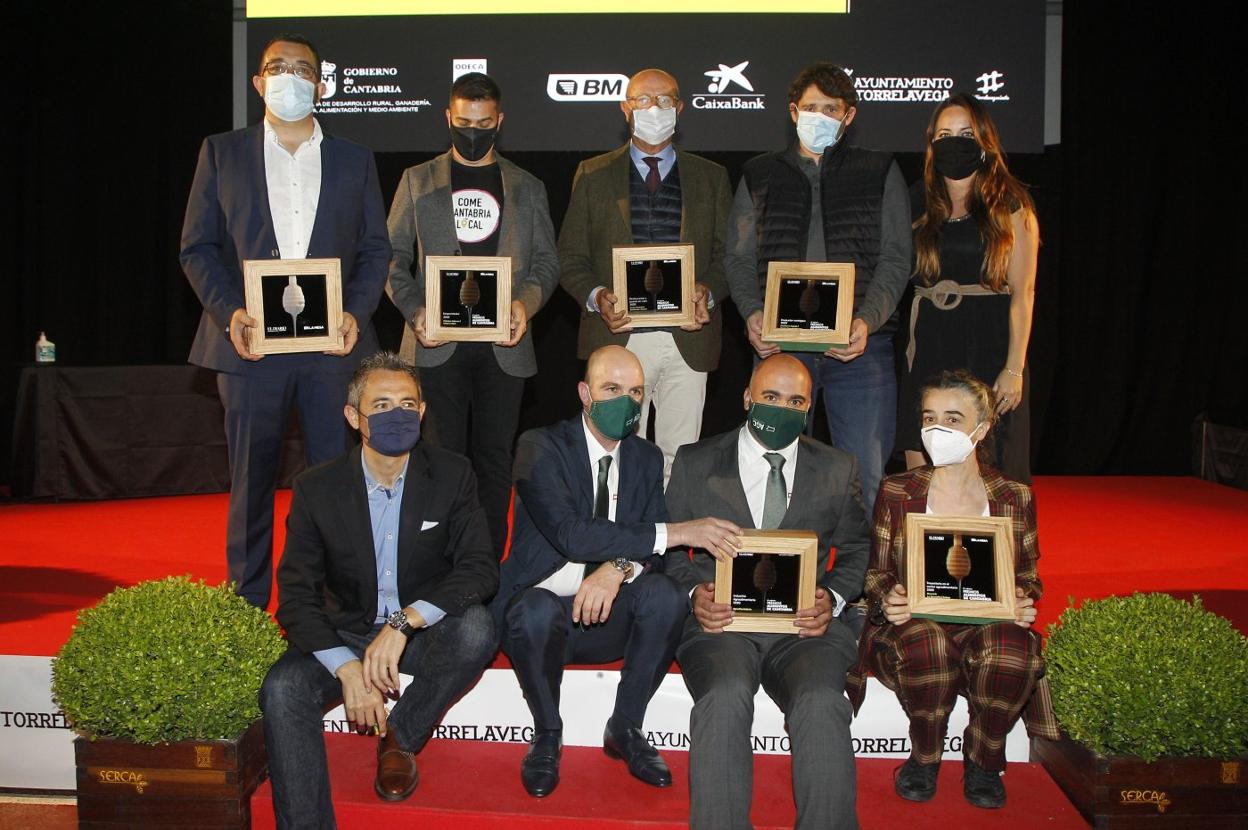 Ganadores de la última edición.