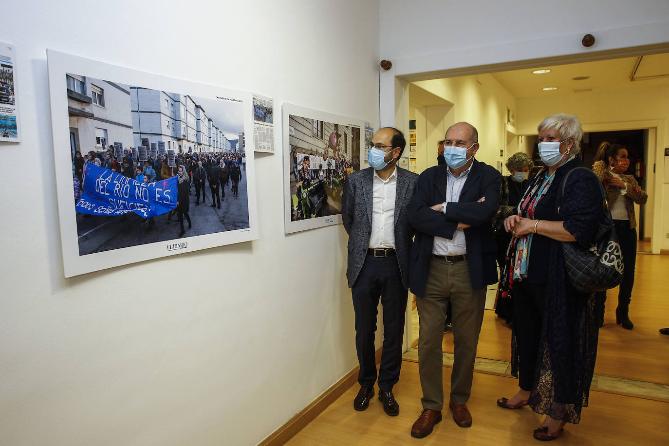 La exposición, que reúne una selección de instantáneas de los fotoperiodistas de El Diario tomadas el pasado año, recala en el CNFoto