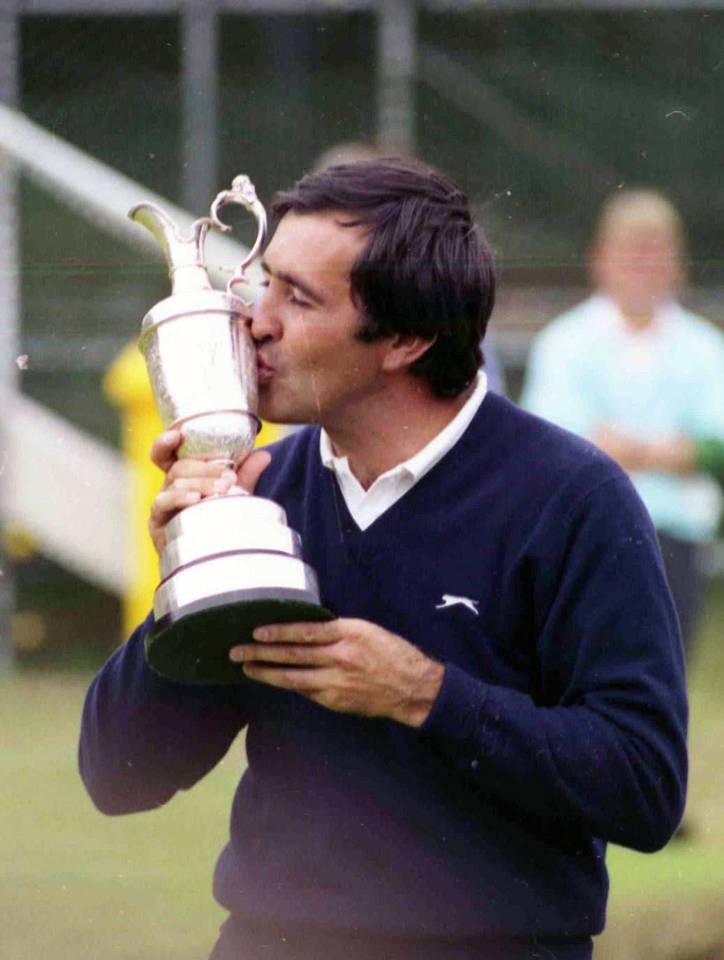 18/07/1988 Severiano Ballesteros tras ganar el Open de Golf Británico en Lytham St. Anne's.