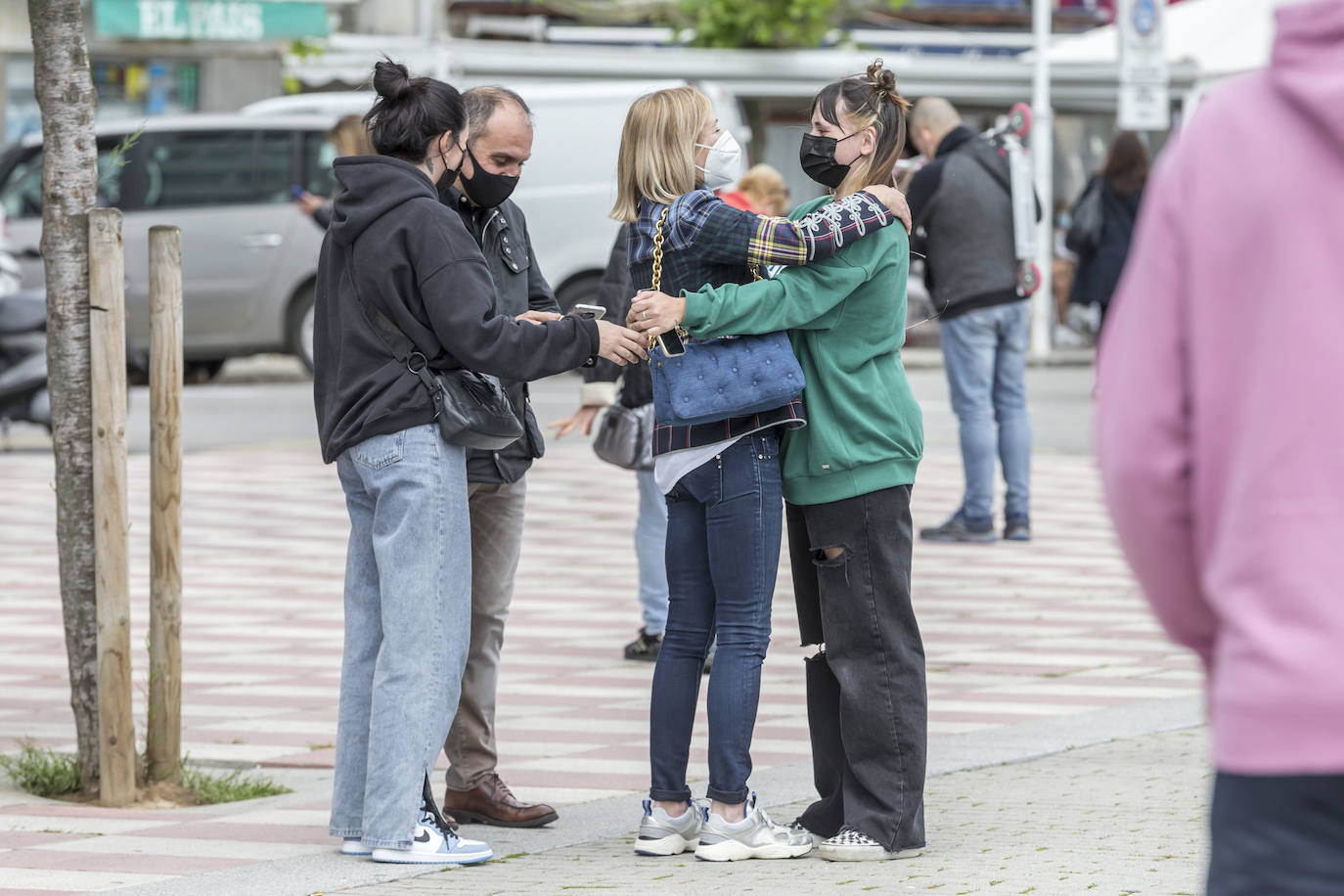 Tmbién fue un día de reencuentros