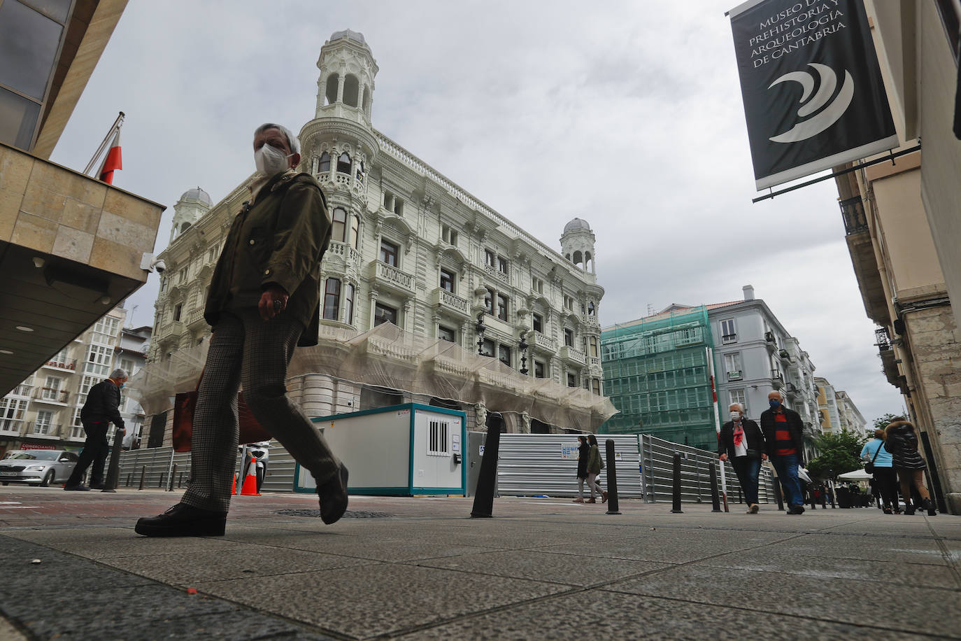 Comienza la próxima semana una fase que pone en marcha las diversas labores con el fin de abordar la estabilización de las fachadas y, posteriomente, del arco, mediante una gran estructura metálica exterior, a modo de andamio