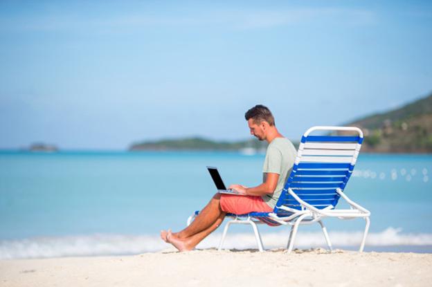 Puede que traslades la oficina a la playa...