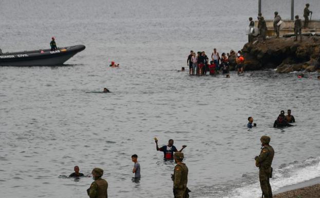 El Tarajal, el punto más vulnerable entre Marruecos y Ceuta