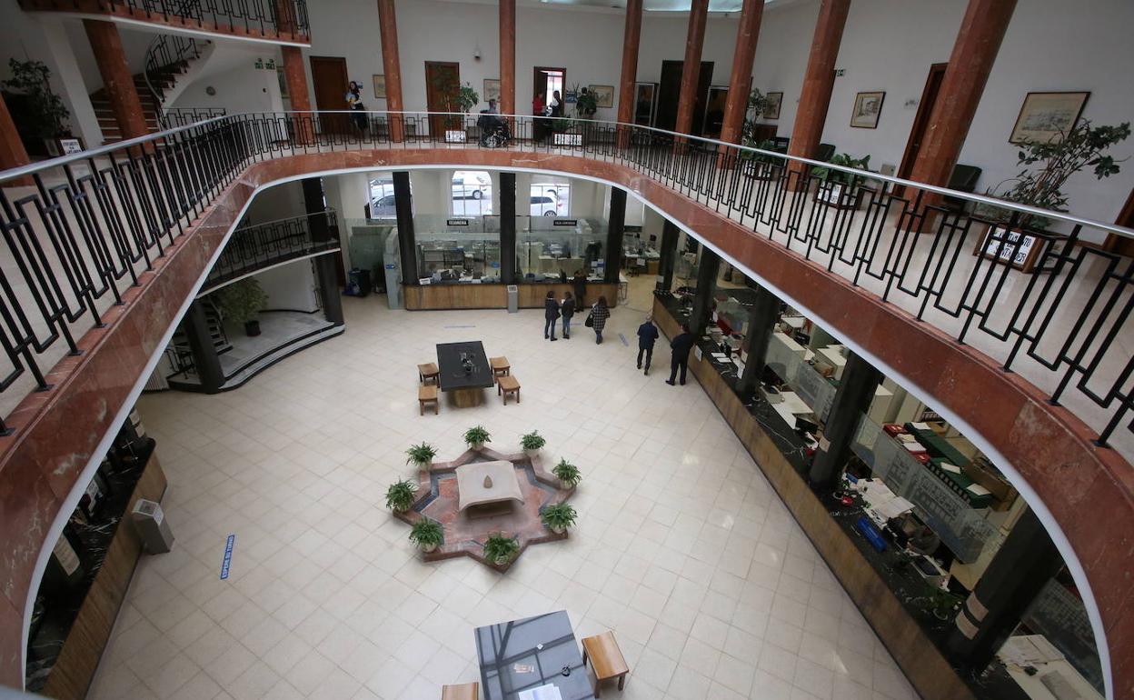 Imagen de archivo de las oficinas de tributos del Ayuntamiento.