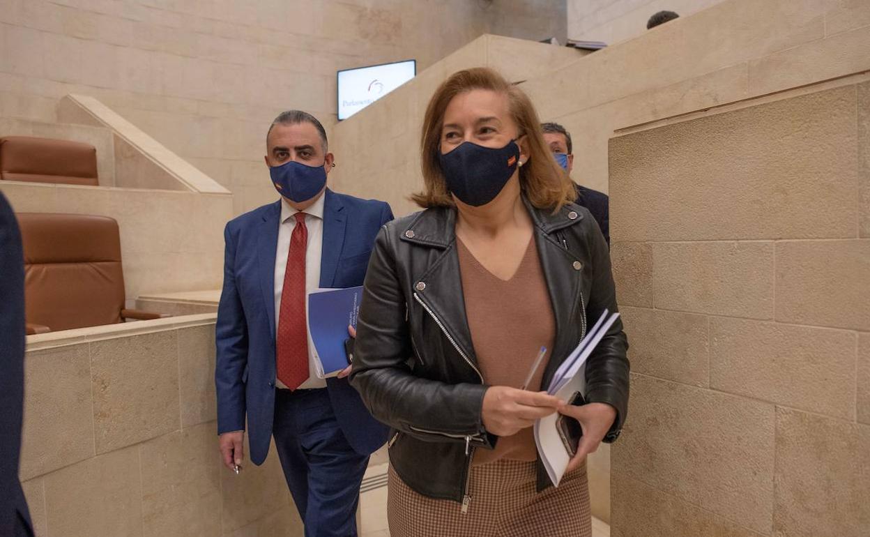 María José González Revuelta y Roberto Media, del PP, dan positivo en el nuevo cribado en el Parlamento