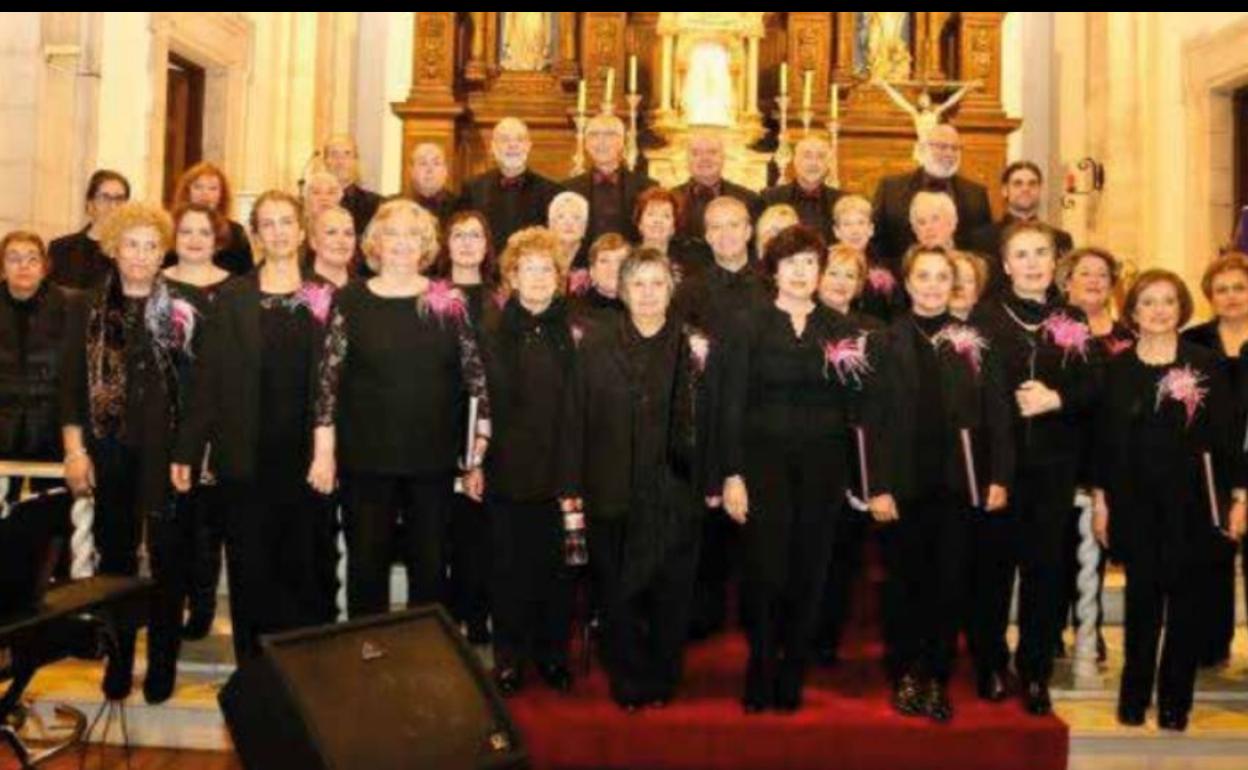 La coral polifónica Ascasam este sábado en la Virgen Grande de Torrelavega