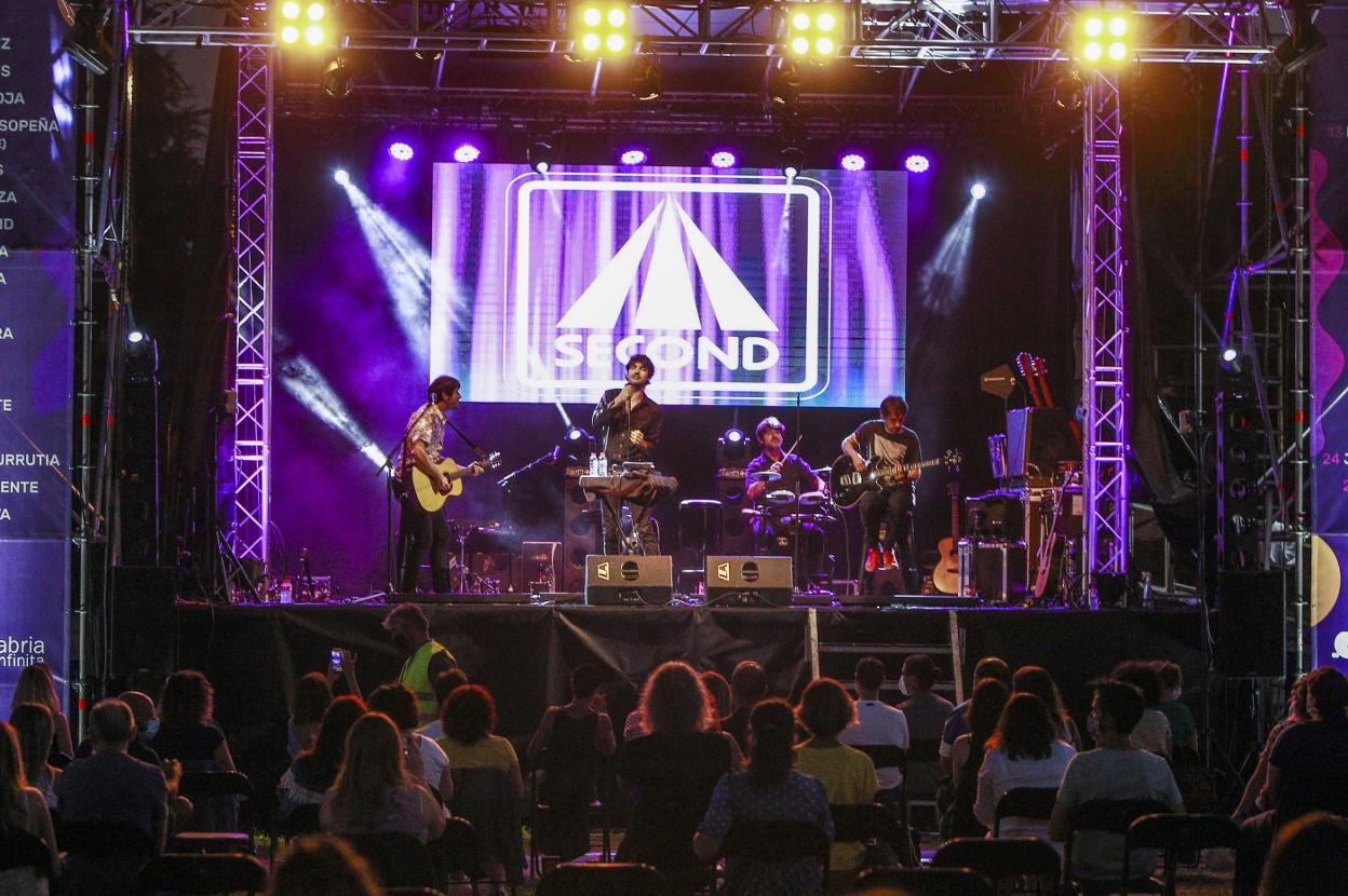 Uno de los conciertos celebrados el pasado verano en el exterior de La Lechera.