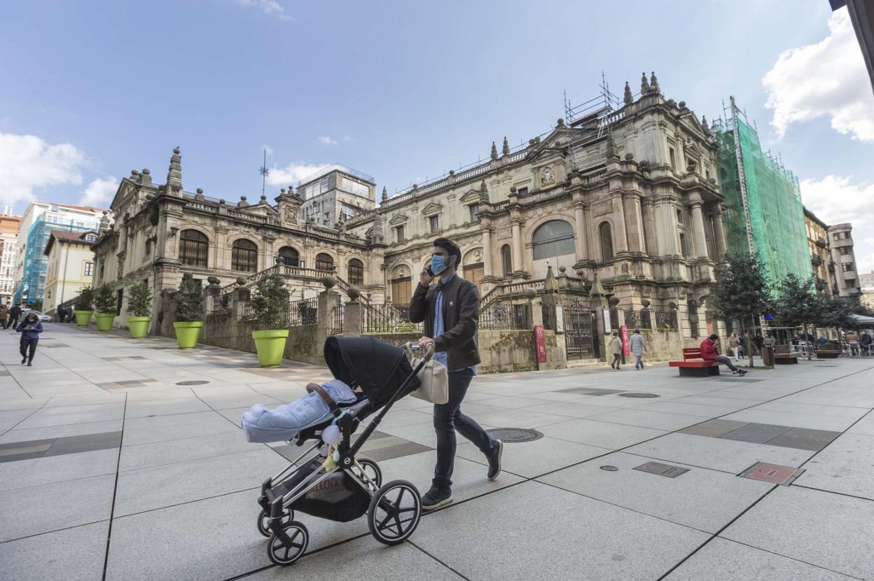 El edificio del museo de arte santanderino permanece cerrado desde 2017. roberto ruiz