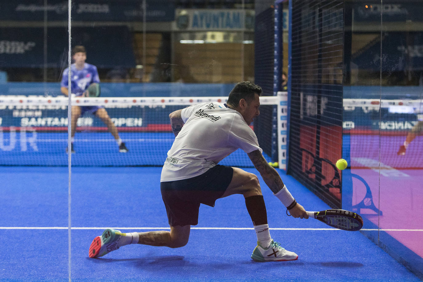 Sospresas en la primera jonada del World Padel Tour de Santander