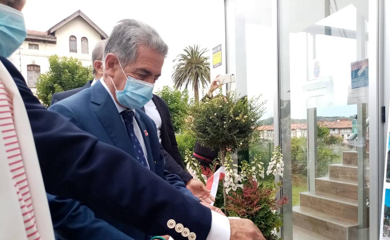 Revilla hoy en un acto en Castro Urdiales 