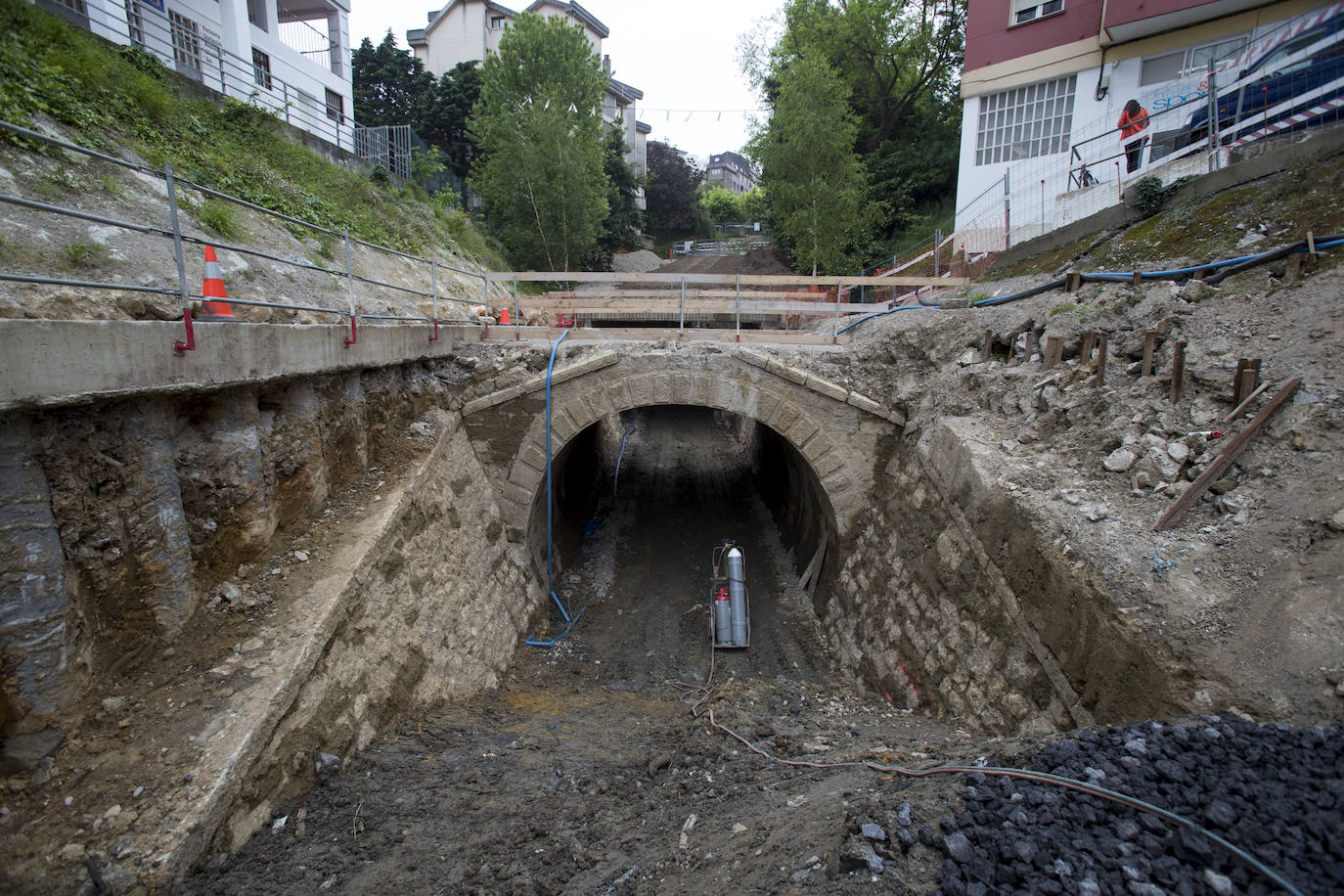 Fotos: Nuevas imágenes del antiguo túnel de Tetuán