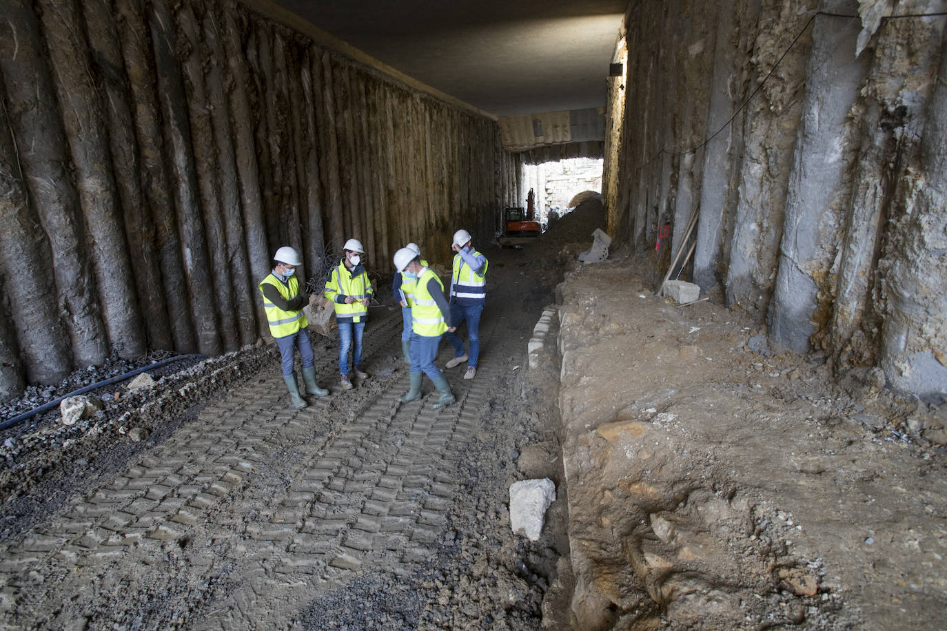 Fotos: Nuevas imágenes del antiguo túnel de Tetuán