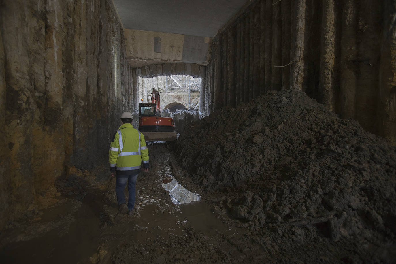 Fotos: Nuevas imágenes del antiguo túnel de Tetuán