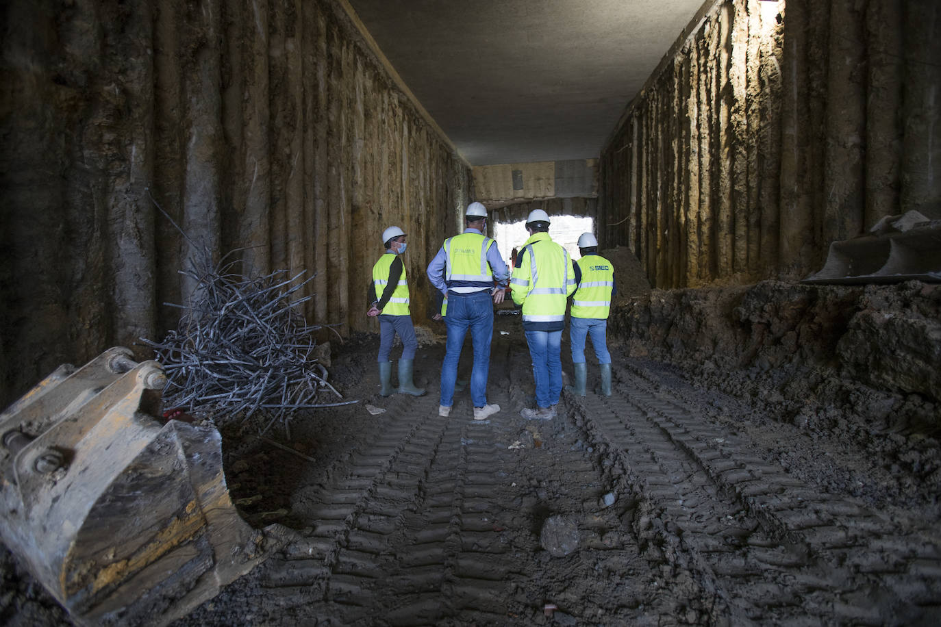 Fotos: Nuevas imágenes del antiguo túnel de Tetuán