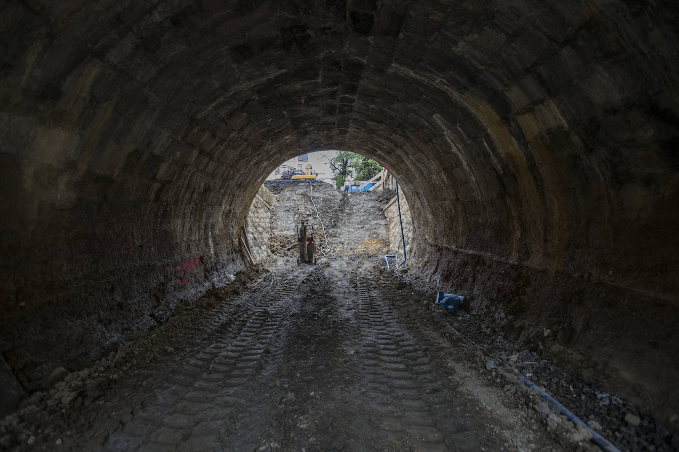 Fotos: Nuevas imágenes del antiguo túnel de Tetuán