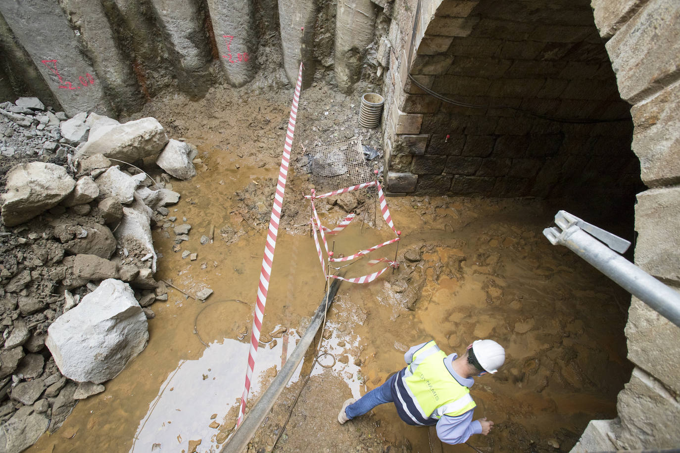 Fotos: Nuevas imágenes del antiguo túnel de Tetuán