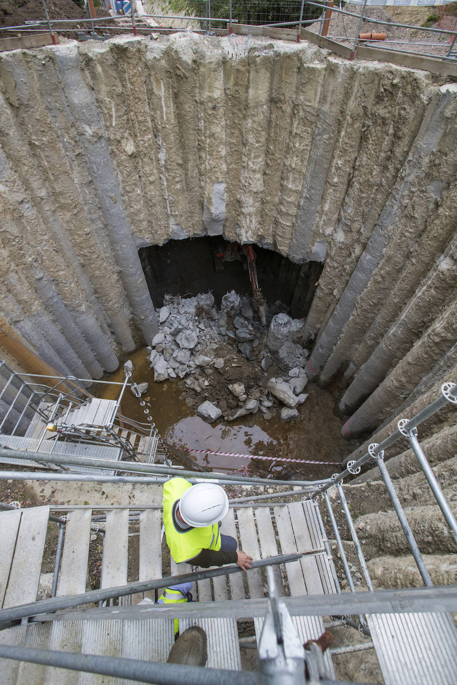 Fotos: Nuevas imágenes del antiguo túnel de Tetuán