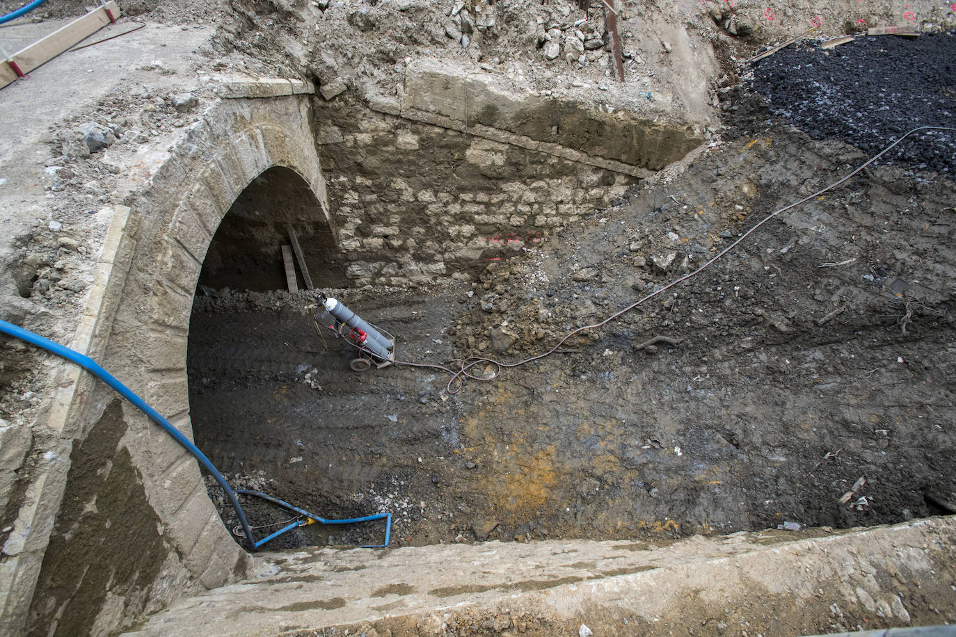 Fotos: Nuevas imágenes del antiguo túnel de Tetuán