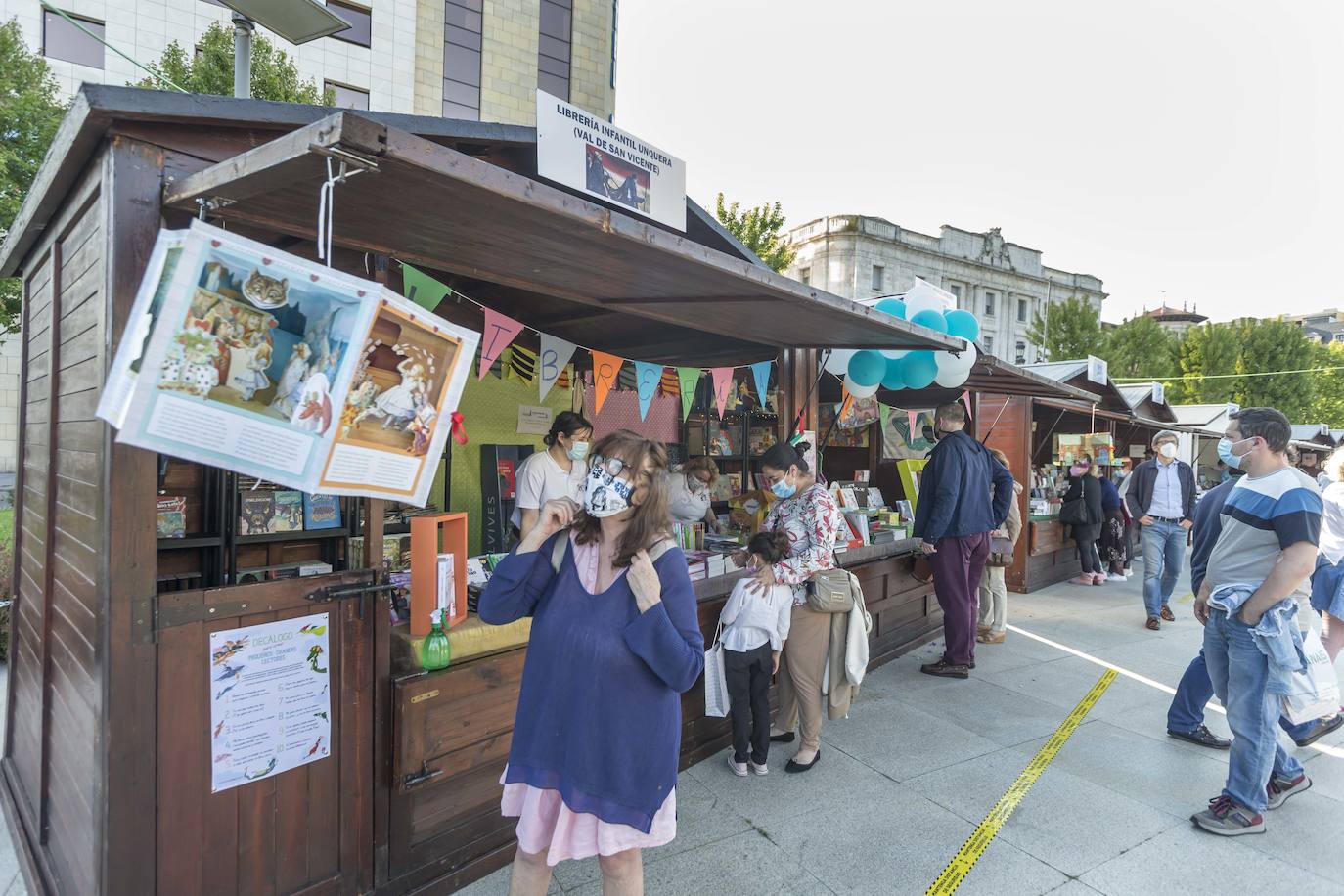 La Feria del Libro de Santander abre sus puertas.