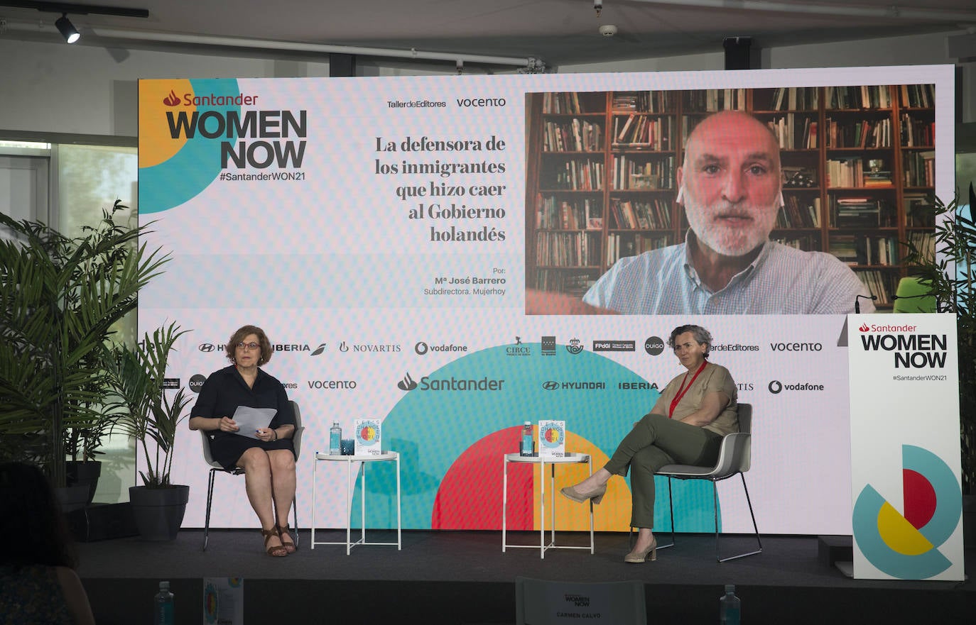 Los cocineros José Andrés y Pepa Muñoz hablaron en el Santander WomenNOW sobre el proyecto Word Central Kitchen.