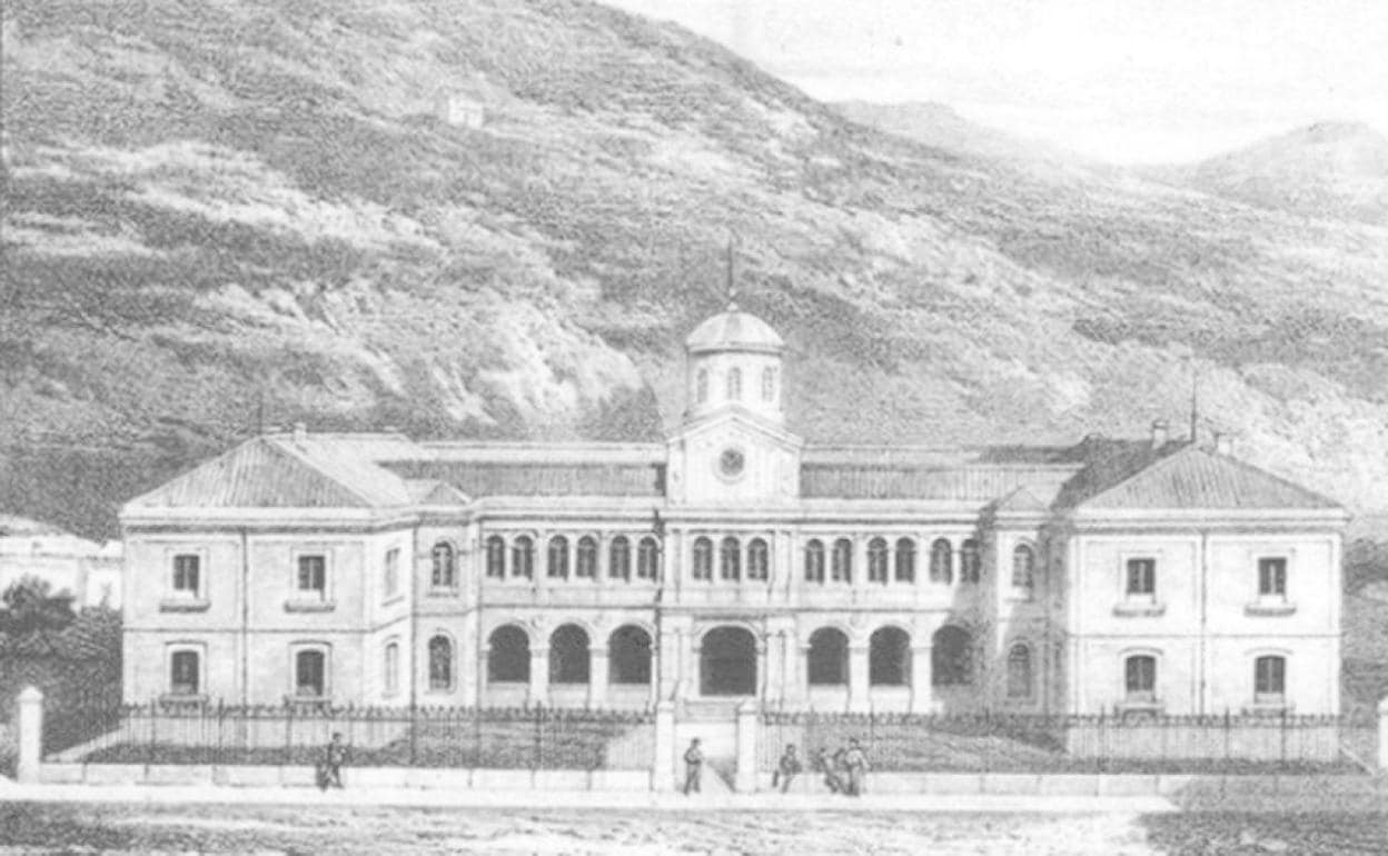 El Marqués de Manzanedo sufragó la construcción del edificio para la formación de los jóvenes de Santoña.