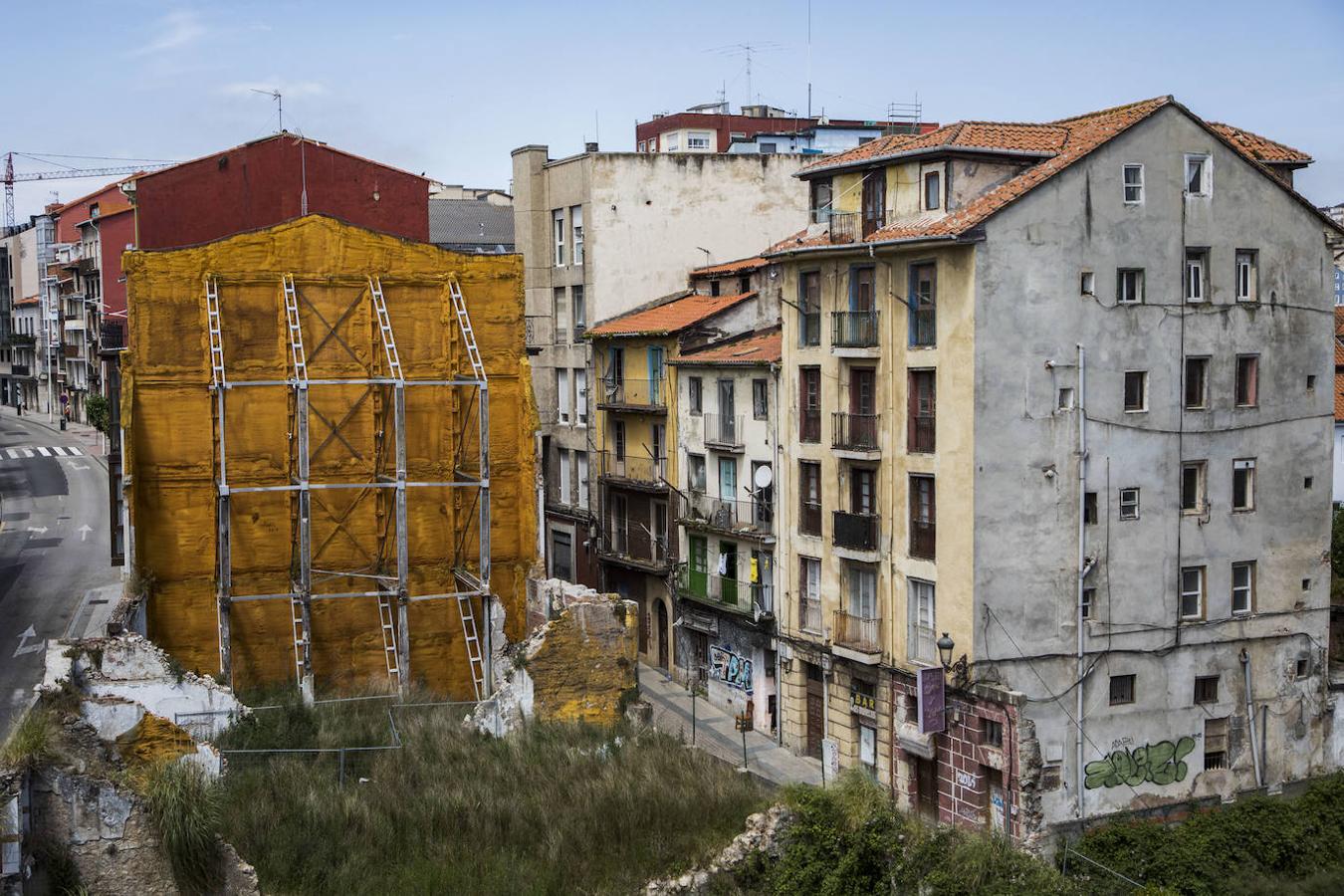 Fotos: El deterioro del Cabildo de Arriba, cada año más evidente