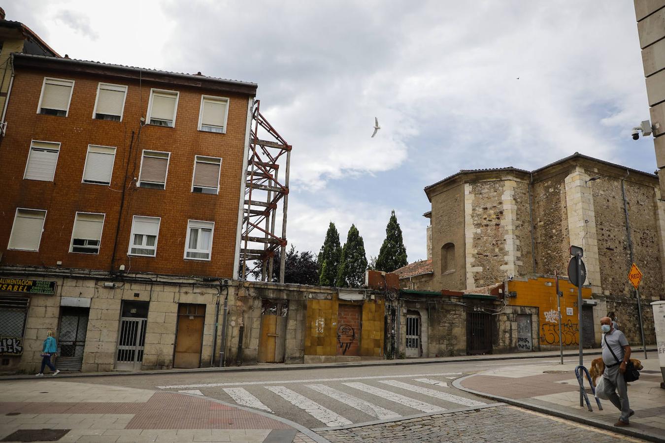 Fotos: El deterioro del Cabildo de Arriba, cada año más evidente