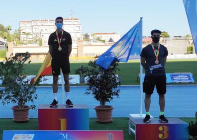 Imagen secundaria 1 - La castreña Osasere Eghosa afronta este fin de semana el Nacional absoluto de triple tras ganar el oro en el sub23