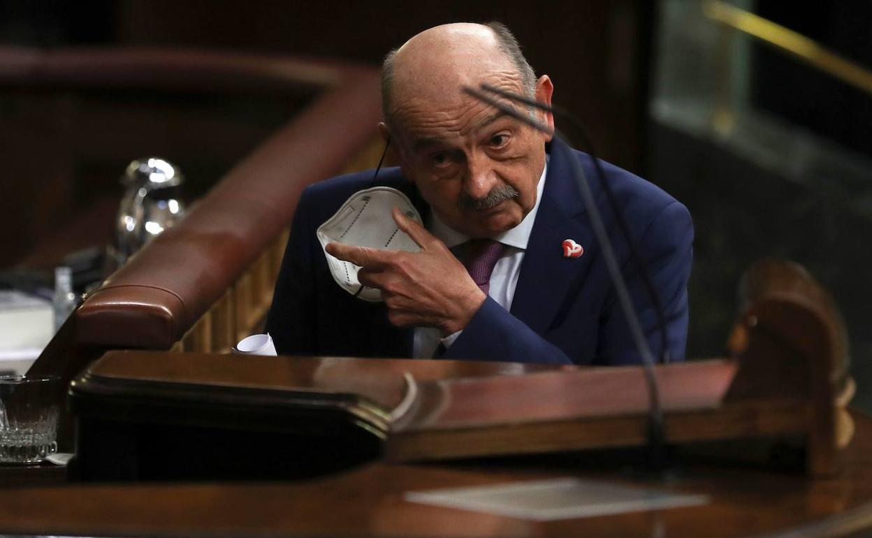 José María Mazón, en el Congreso.