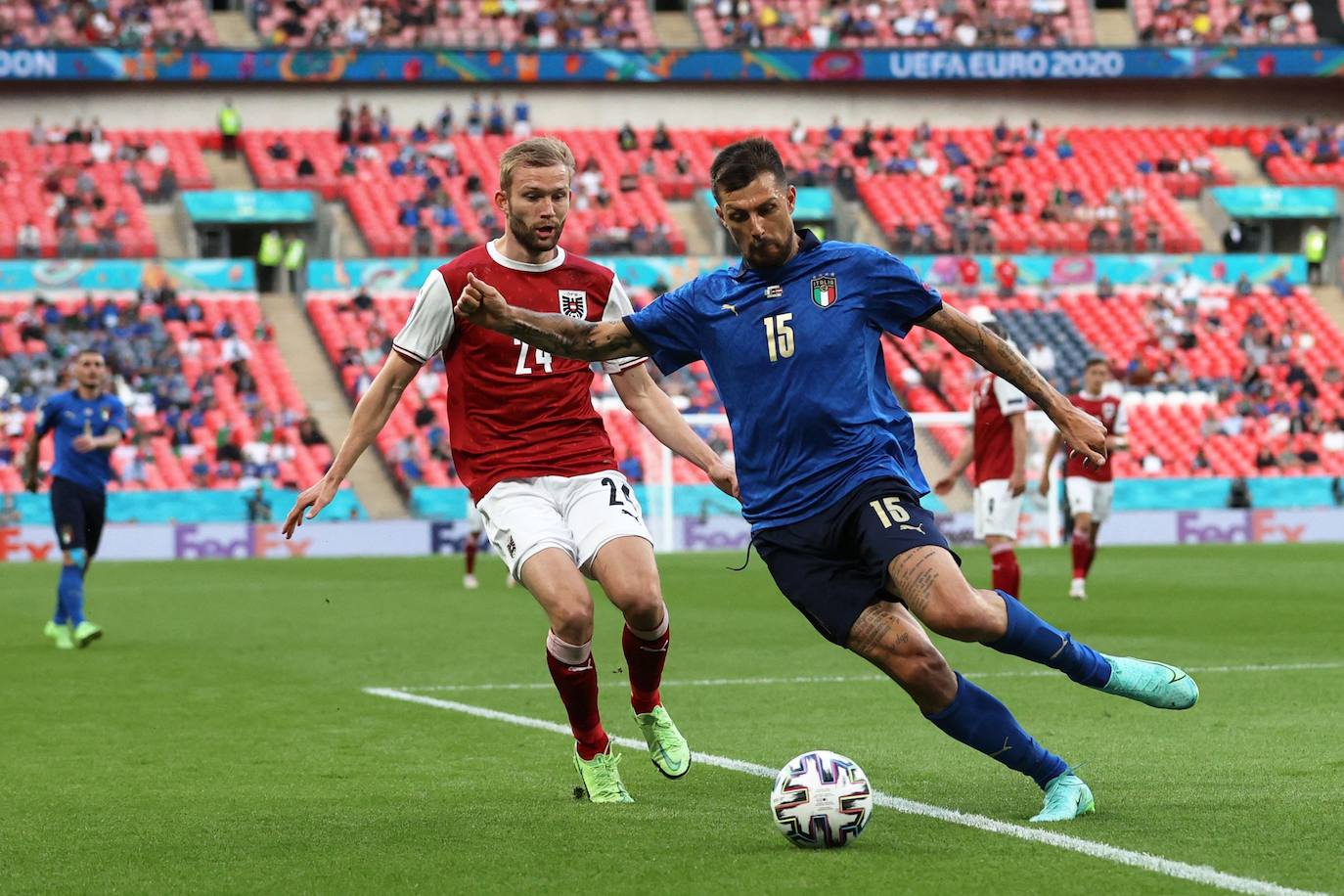 Fotos: Italia - Austria, en imágenes