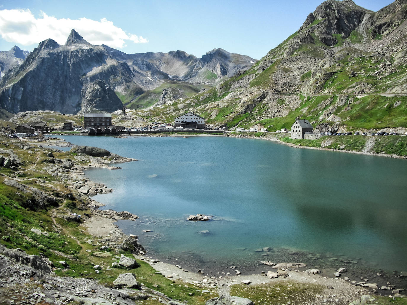 Puerto del Gran San Bernardo (entre Suiza e Italia) 2469m