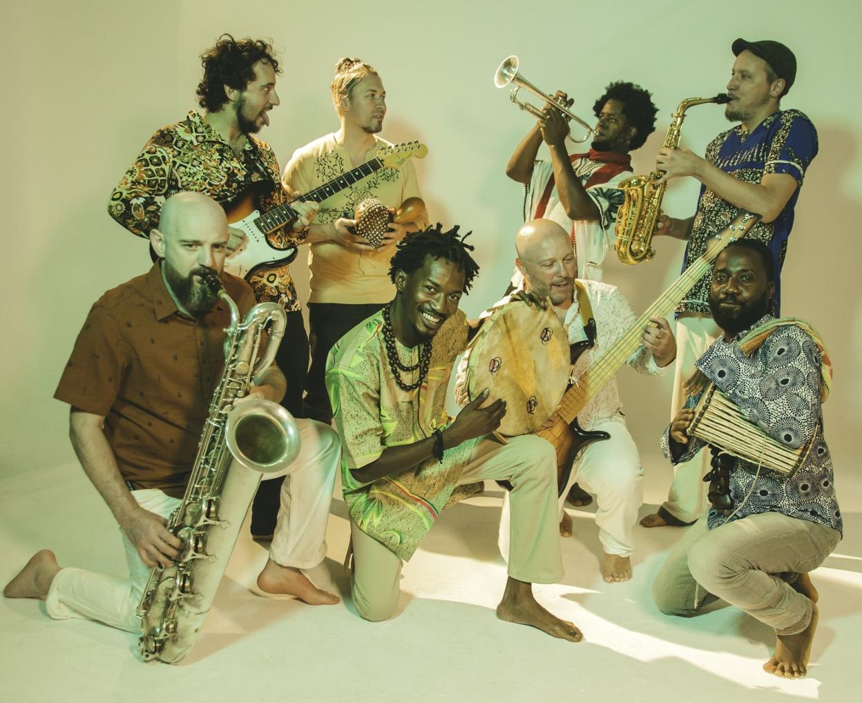 Ogun Afrobeat presentará su nuevo álbum 'Unite' durante el concierto que ofrecerá mañana. C. B.