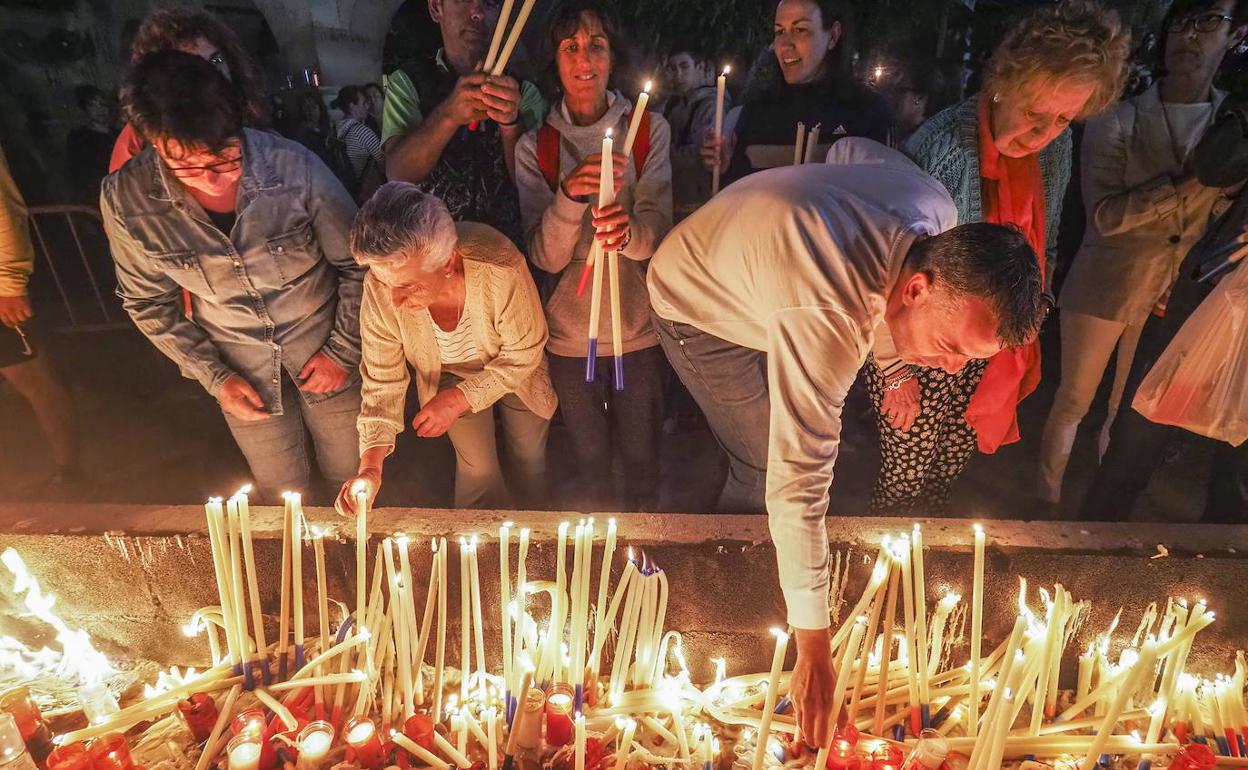 Imagen de la ermita de Revilla en el verano de 2019.