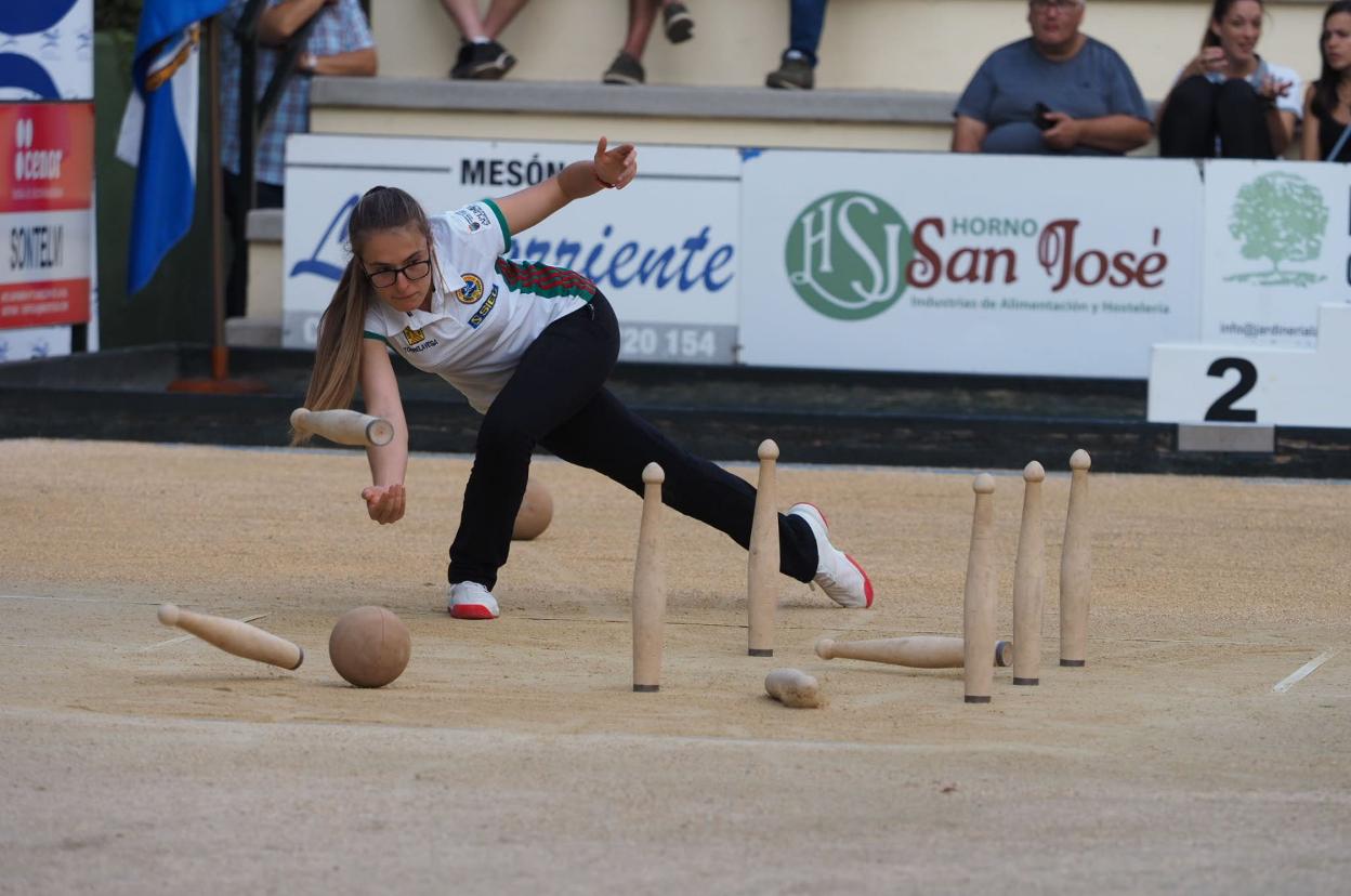 Iris Cagigas es la principal favorita para ganar hoy en la Carmelo Sierra. sane