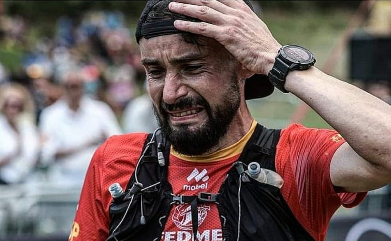 Borja Fernández cruzó la meta emocionado.