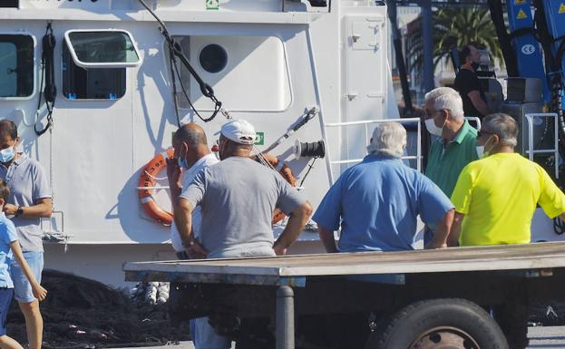 Veteranos pescadores a la espera de noticias