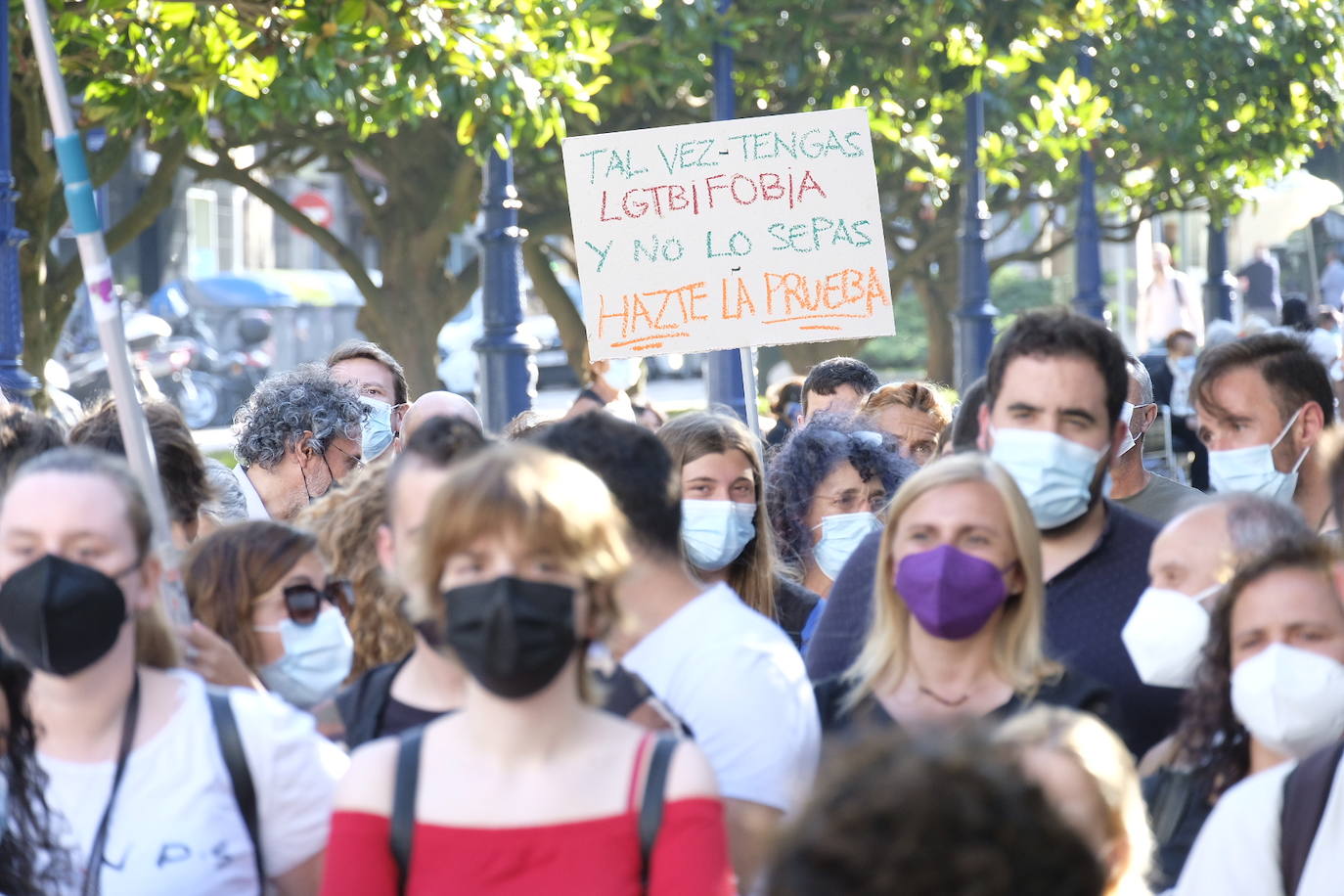 Fotos: Manifestación por el asesinato de Samuel