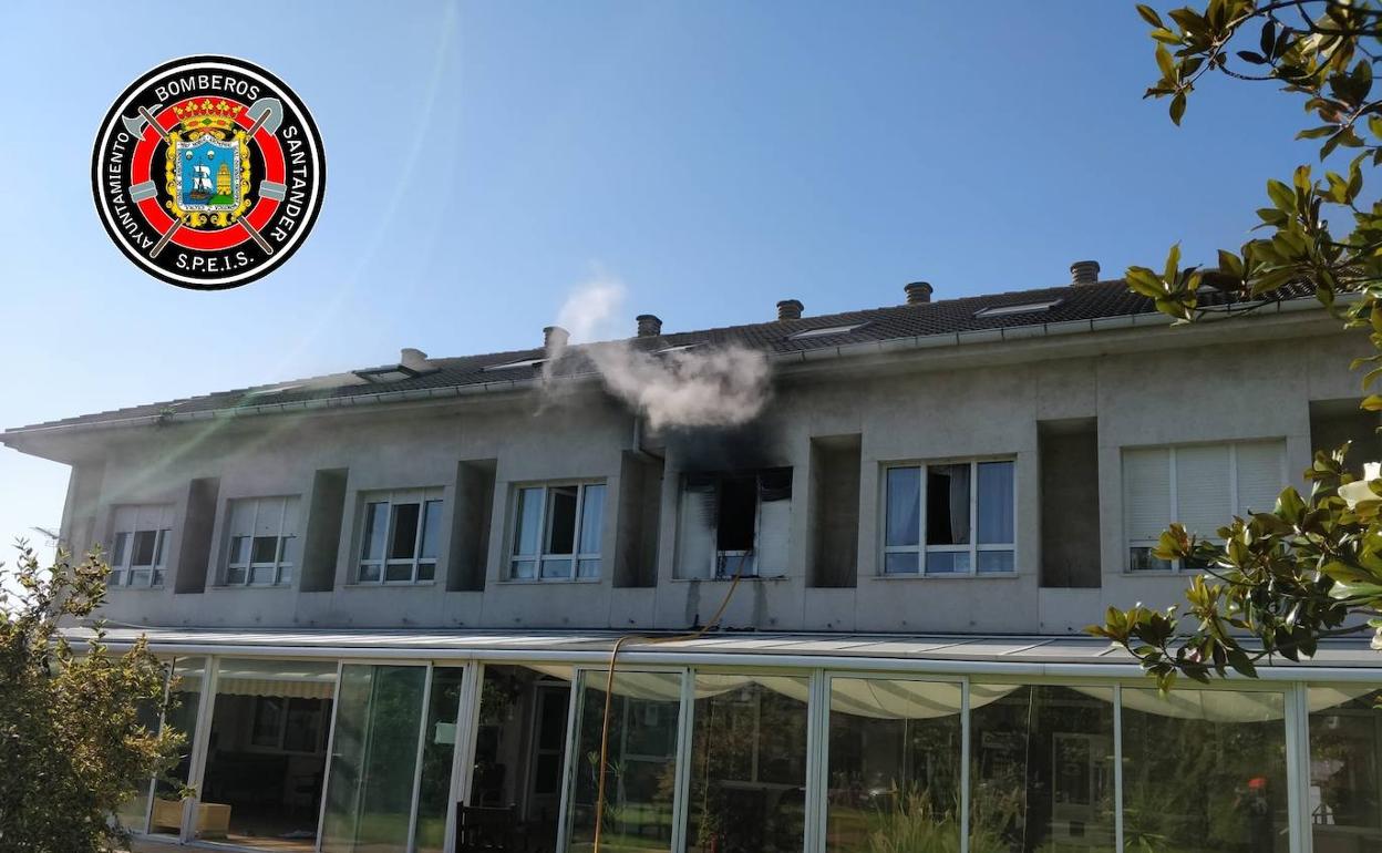 Un incendio en una residencia de ancianos de Sancibrián obliga a desalojar a los usuarios