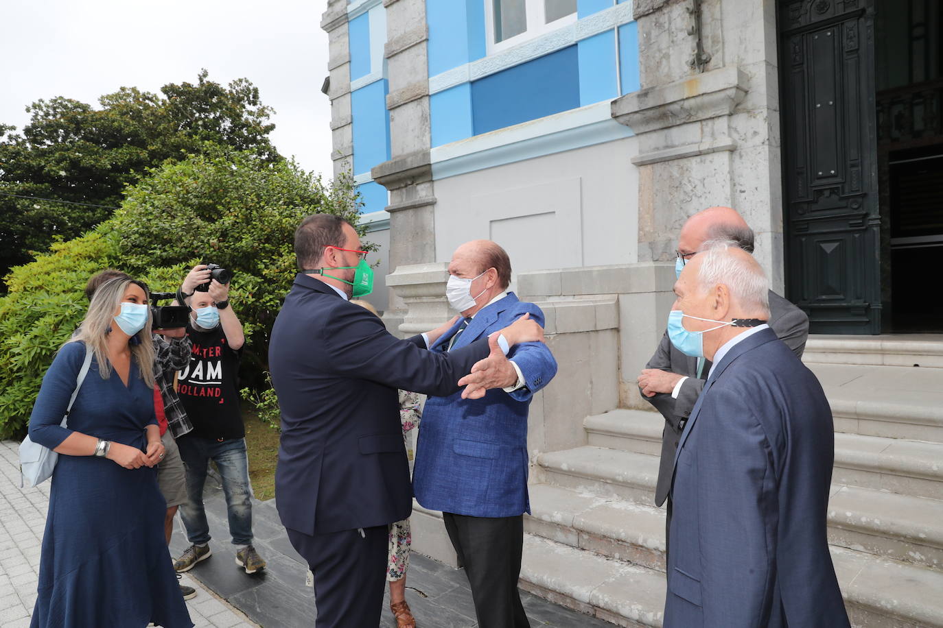 Los presidentes Adrián Barbón y Miguel Ángel Revilla asisten al III Encuentro Hispano-Americano, de carácter social-empresarial.