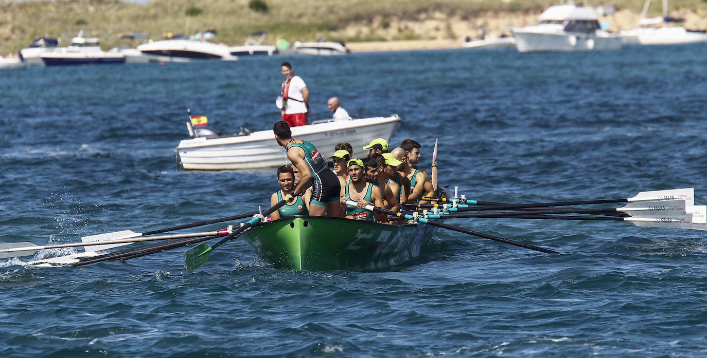 Los de Marina de Cudeyo ceden ante Kaiku, el ganador de la prueba, y Getaria, el líder de la Liga