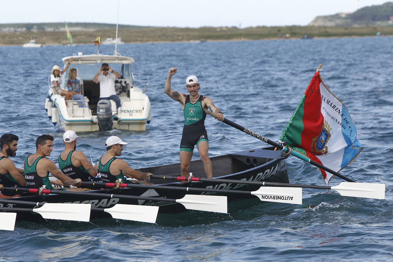 Los de Marina de Cudeyo ceden ante Kaiku, el ganador de la prueba, y Getaria, el líder de la Liga