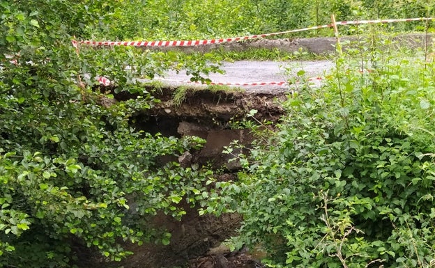 Imagen principal - Estado del puente de Valverde.