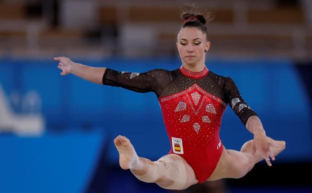 La gimnasta de origen rumano Roxana Popa. 