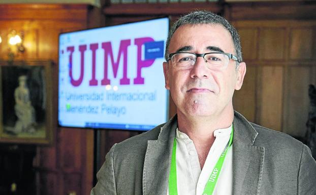 Xavier Bonal, coordinador de la Semana de la Educación, en la UIMP. 