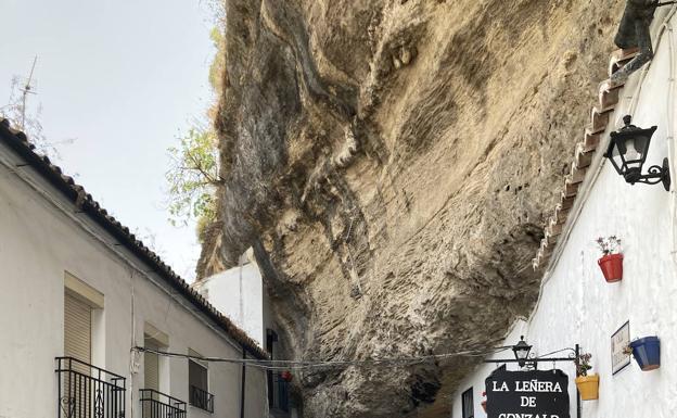 Setenil, con la piedra por techo.