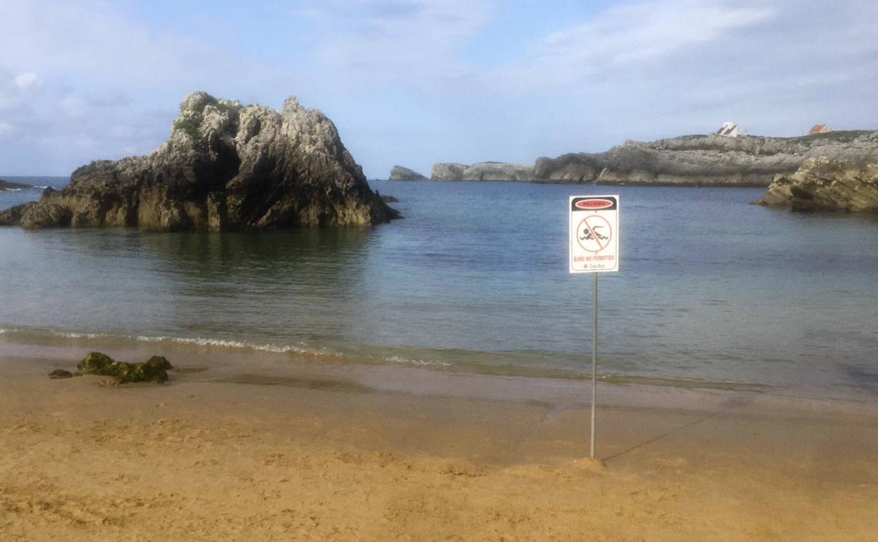 Zona de San Juan de la Canal que se cerró al baño