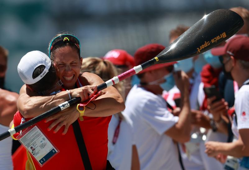 Fotos: Teresa Portela, plata en piragüismo